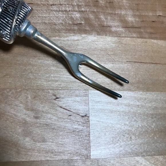 Vintage Wallace Silversmiths Silver Plated Holiday Christmas Christmas Tree Fork - Picture 6 of 6